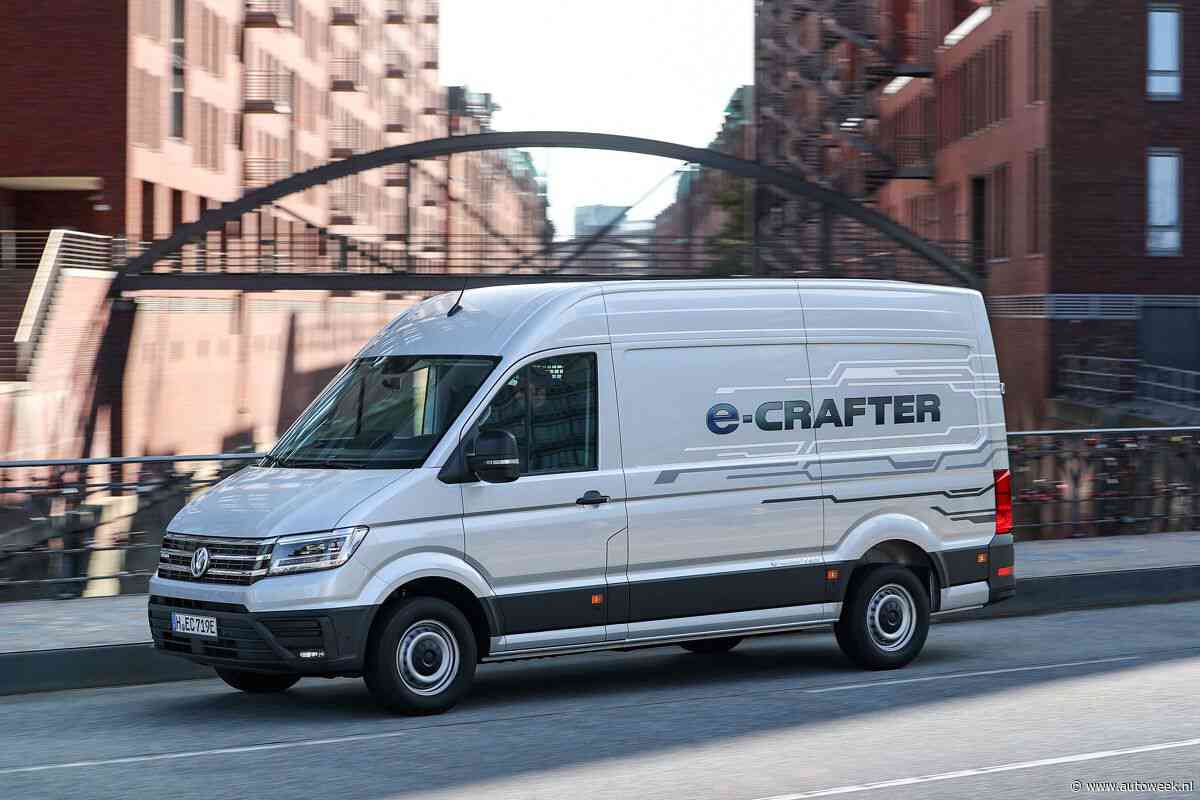 Basisprijs Volkswagen e-Crafter flink gekelderd