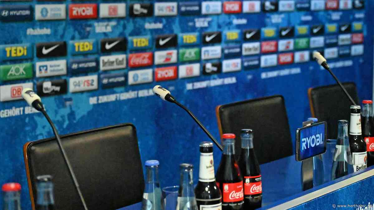 LIVE: Die Pressekonferenz vor dem Spiel gegen Freiburg