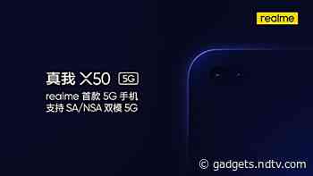 Realme X50 to Launch Before Chinese Spring Festival, Says Realme Product Director