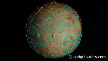 NASA's Maven Spacecraft Helps Map Winds in Mars' Upper Atmosphere for First Time