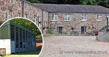 The £3m Welsh farmhouse that comes with its own golf driving range