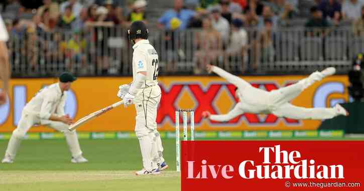 Australia v New Zealand: first Test, day two – as it happened