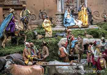 Carnegie trees and presepio are seasonal works of art in Oakland