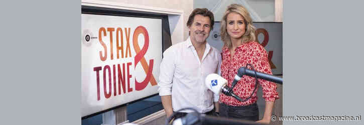 Radioprogramma Dionne Stax en Toine van Peperstraten heet Stax&Toine