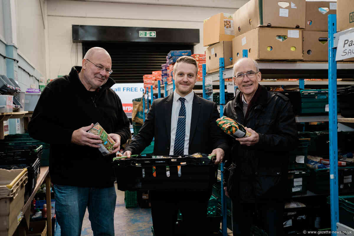 Attwells Solicitors donate to Colchester Foodbank