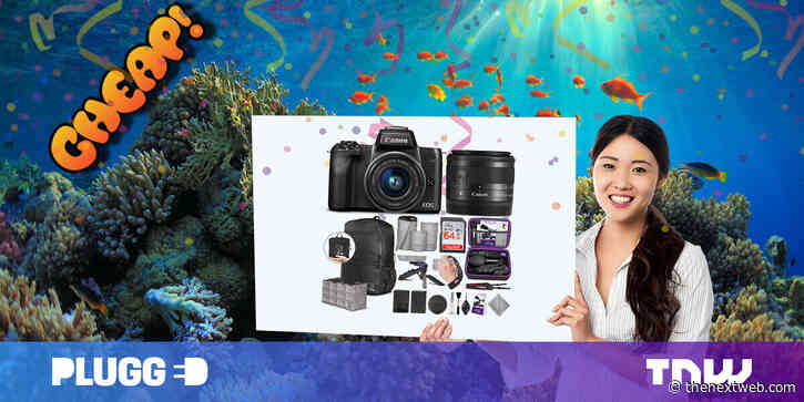 CHEAP: A complete Canon EOS M50 travel photography kit for $599? OMG, yes