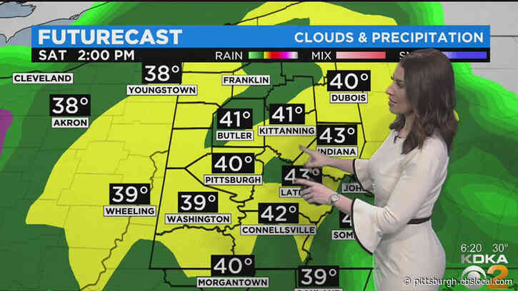 Pittsburgh Weather: Heavy Rains To Turn To Snow This Weekend