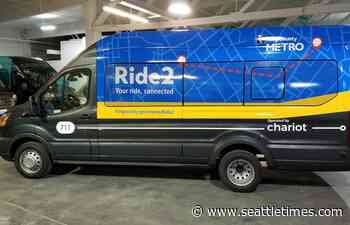 Metro’s Ride2 shuttle service to West Seattle water taxi and Eastgate Park-and-Ride to end this month