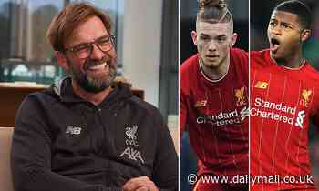 Jurgen Klopp names the five young stars he is looking to bring in to the Liverpool first team