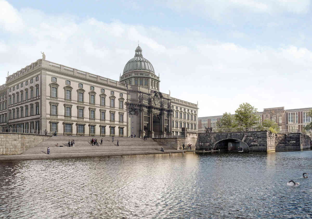 Treppe zum Spreekanal
- Berliner Flussbad kommt