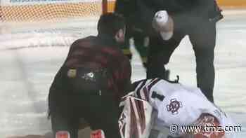 Ontario Hockey League Goalie Severely Cut By Skate In Game, Rushed To Surgery