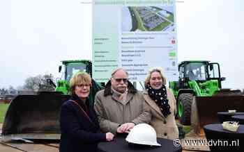 Onthulling bouwbord markeert start ontwikkeling woningbouw De Tip in Appingedam