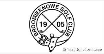BROOMIEKNOWE GOLF CLUB: Head Chef