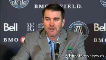 Toronto Argos announce Ryan Dinwiddie as new head coach