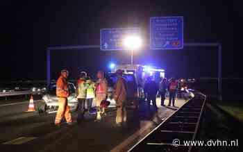 Ongeval knooppunt Zuidbroek: N33 afgesloten bij Meeden