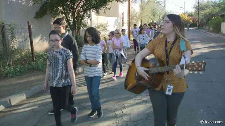 Las Posadas Procession lives on at Carrillo Manet School
