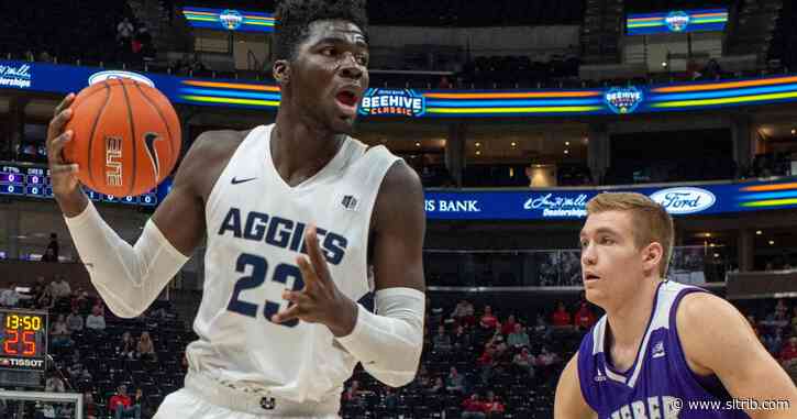 The Utah State Aggies went 9-1 without center Neemias Queta. Now that he’s back, look out.