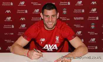 James Milner signs new two-year contract extension as Liverpool stop veteran from leaving for free