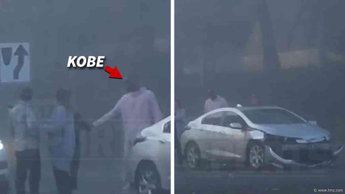 Kobe Bryant Plays Good Samaritan After Major Car Crash, Comforts Drivers