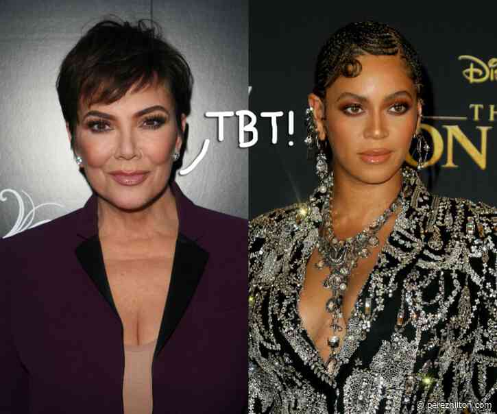 Did Kris Jenner Interview Beyoncé Back In The 90s?! The Internet Thinks So!!