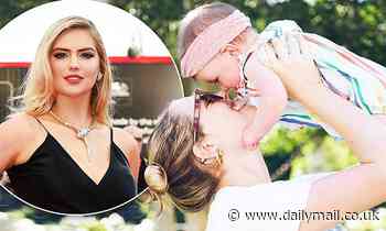 Kate Upton looks radiant as she dotes on one-year-old daughter Genevieve in sweet Instagram snap