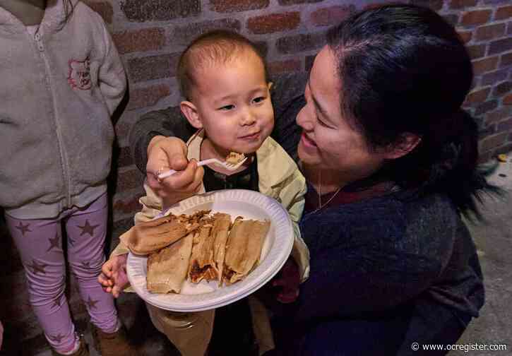 Smell the tamales? It must be Christmas time in Placentia