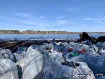 Hidden field of trash discovered at Falls Lake is a decade old