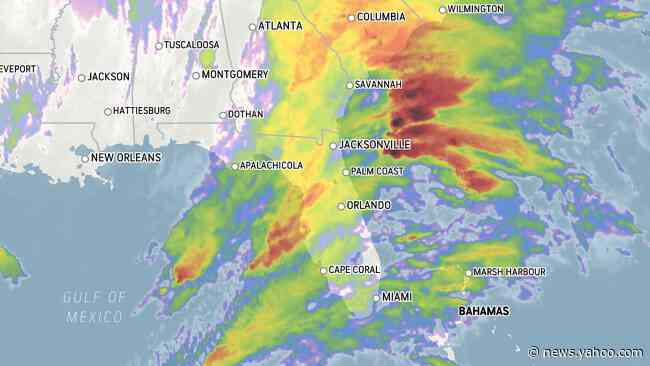 Heavy, gusty storms to rattle Florida, Georgia into Friday night