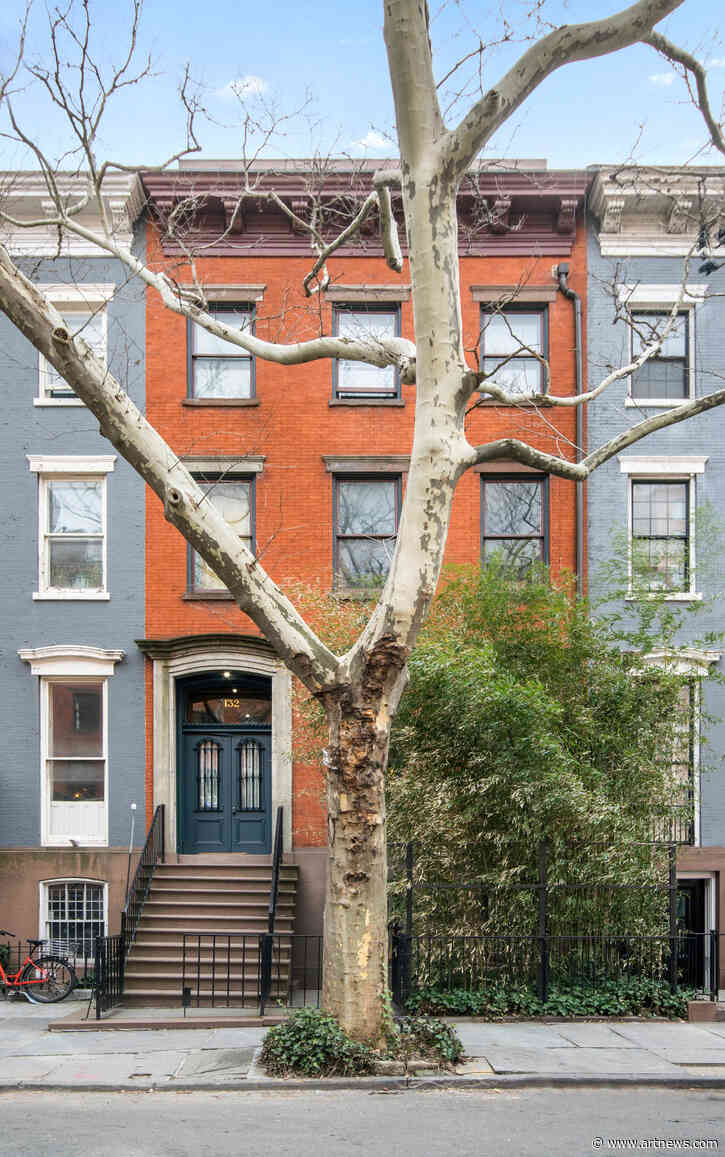 See Inside $18.5 M. New York Townhouse Decorated by Julian Schnabel and His Former Wife
