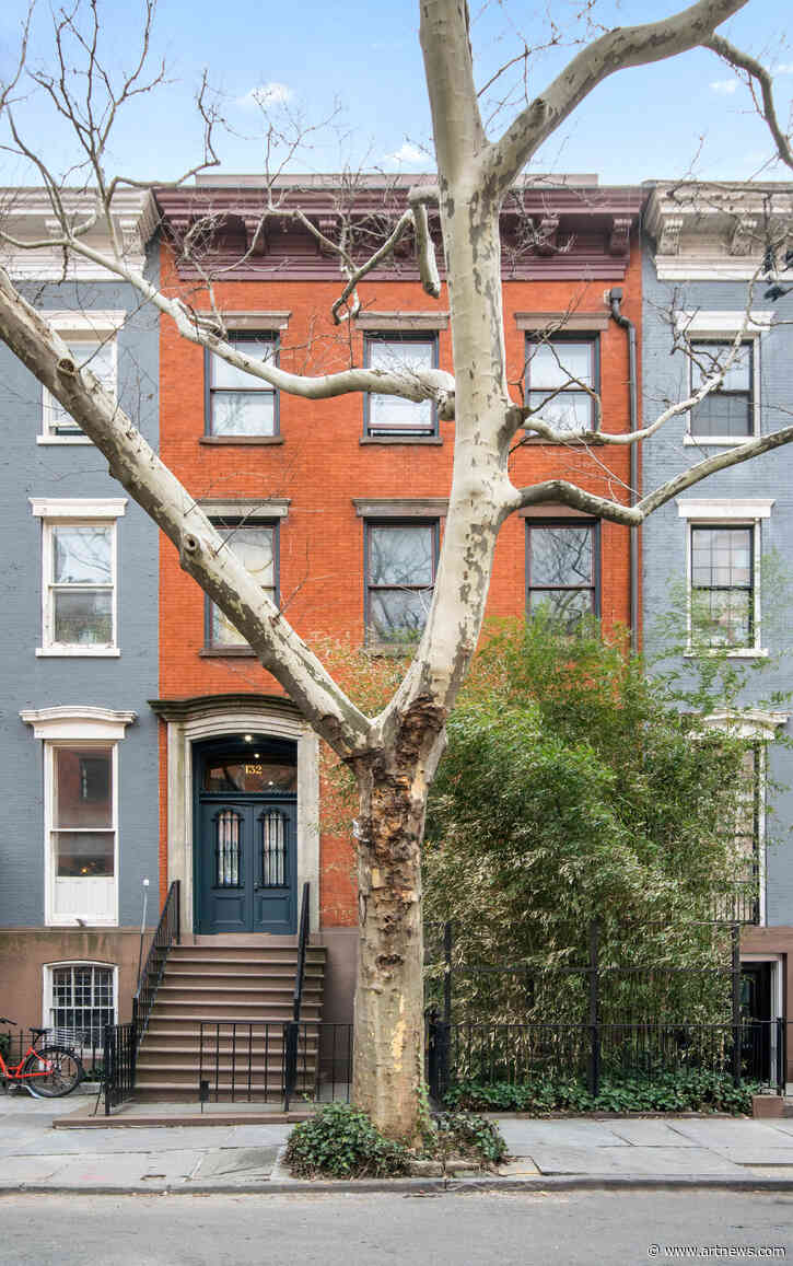 See Inside $18.5 M. New York Townhouse Decorated by Julian Schnabel and His Former Wife