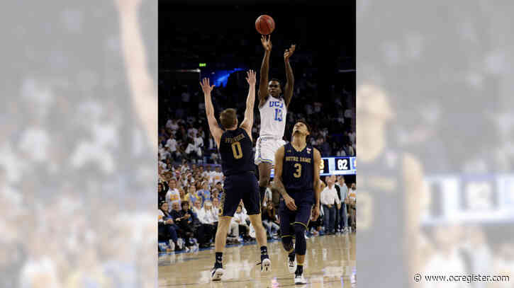 UCLA men’s basketball faces longtime foe Notre Dame in 1st road game of season