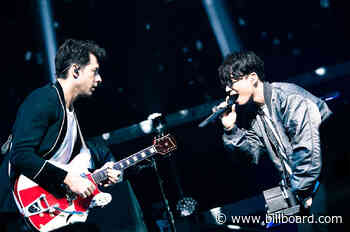 Mark Ronson Joins Gen Hoshino for 'Pop Virus World Tour' in Yokohama