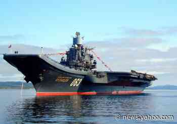 Russia's Only Aircraft Carrier Just Went up in Flames