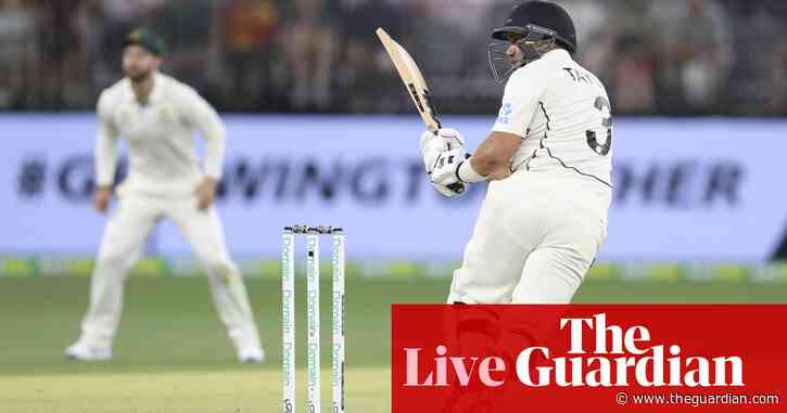 Australia v New Zealand: first Test, day three – live!