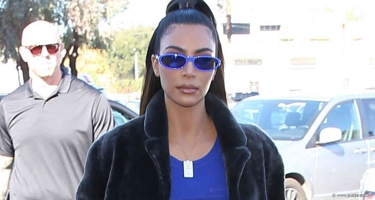 Kim Kardashian Meets Up With Jonathan Cheban For Lunch!