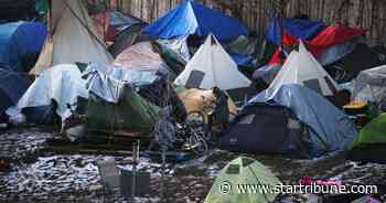 Indian activists protest at site of former Minneapolis homeless camp