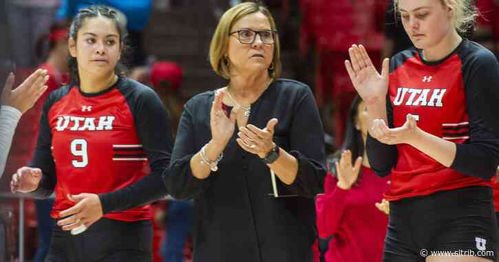 Utah volleyball team falls to Stanford in five sets in the NCAA Tournament’s Sweet 16