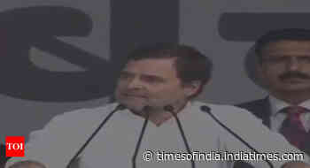 'My name is Rahul Gandhi, not Rahul Savarkar; will never apologises'