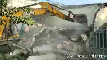 MP honey-trap: Indore Municipal Corporation demolishes Jitu Soni`s brother`s properties