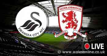 Swansea City vs Middlesbrough Live: Breaking team news and updates from Liberty Stadium clash