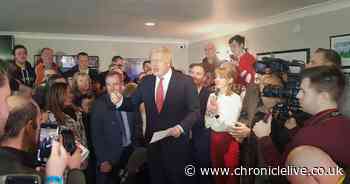 Watch Boris Johnson's defiant message to North East voters as he visits region on 'victory tour'