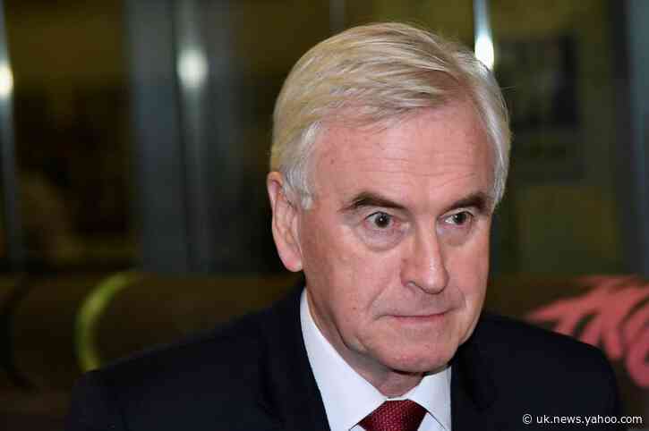 UK Labour's finance chief McDonnell to step down after election defeat