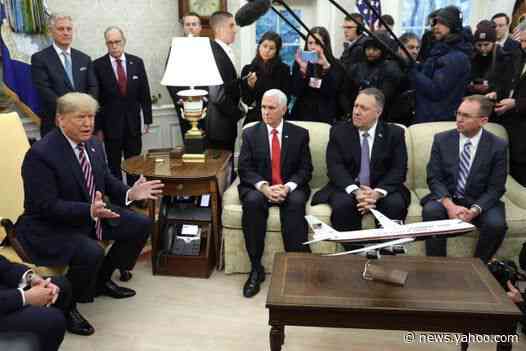 Trump slams Democrats and media after impeachment vote, says 'I'll do anything' in Senate trial