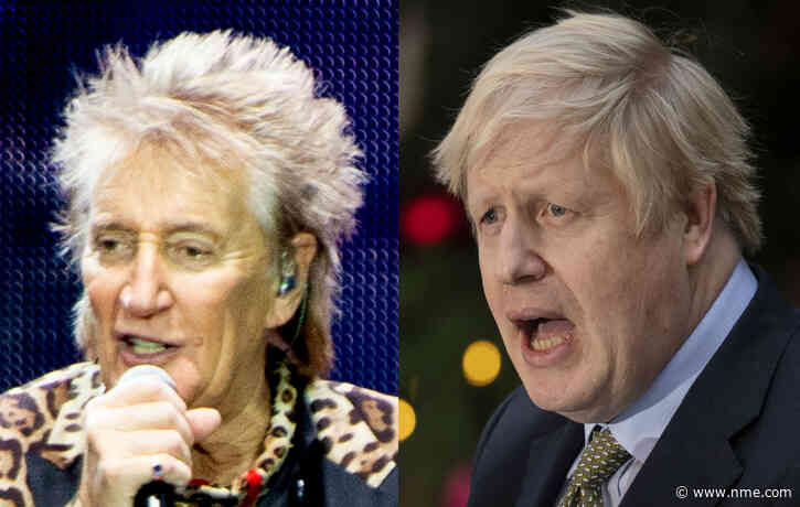Rod Stewart angers fans with congratulatory message to Boris Johnson