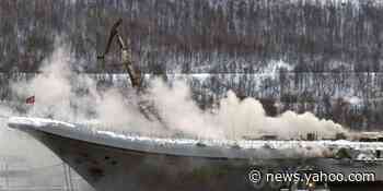Russia's Only Aircraft Carrier Is on Fire