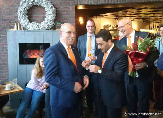 Zilveren erepenning voor Arend-Jan Schumacher