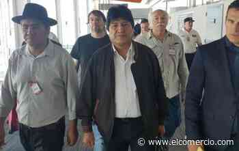 Evo Morales insiste desde Argentina en que no hubo fraude en Bolivia