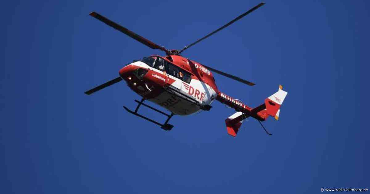 Unfall in Forchheim – Rettungshubschrauber bringt schwer verletzten Fahrer ins Klinikum
