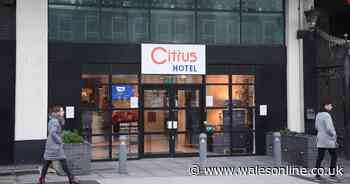 Police called to Cardiff hotel after '11 rooms' broken into