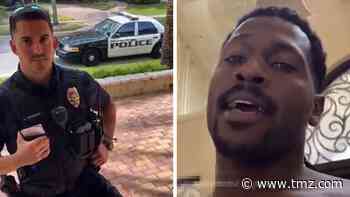 Antonio Brown's House Surrounded by Cops for Baby Mama's 'Civil Standby'